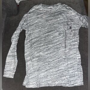 PINK Victoria's Secret Heathered Gray Tee